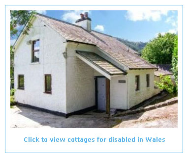 self catering cottage holidays for disabled in wales