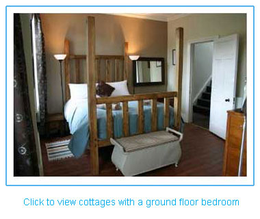 holiday cottages with a ground floor or downstairs bedroom